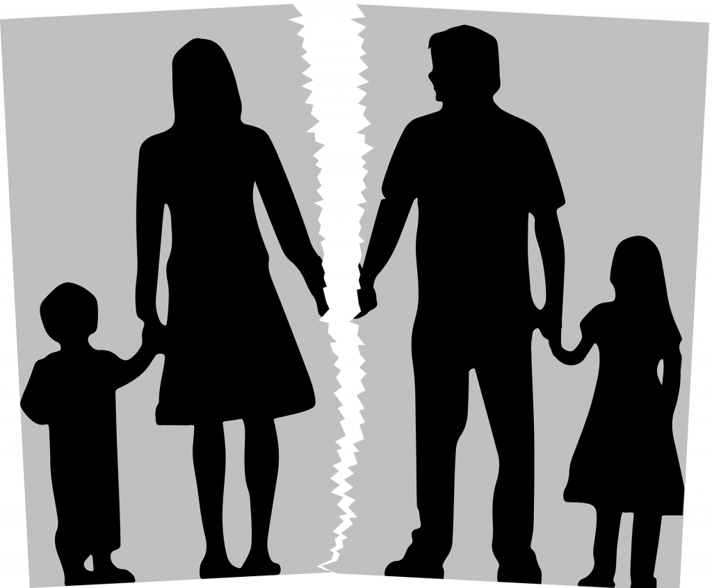 child custody broken marriage divorce